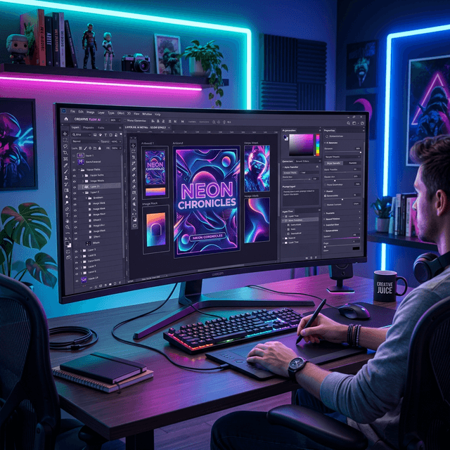 Como Designers Gráficos Estão Usando IA Inpainting (Preenchimento Generativo) em 2026